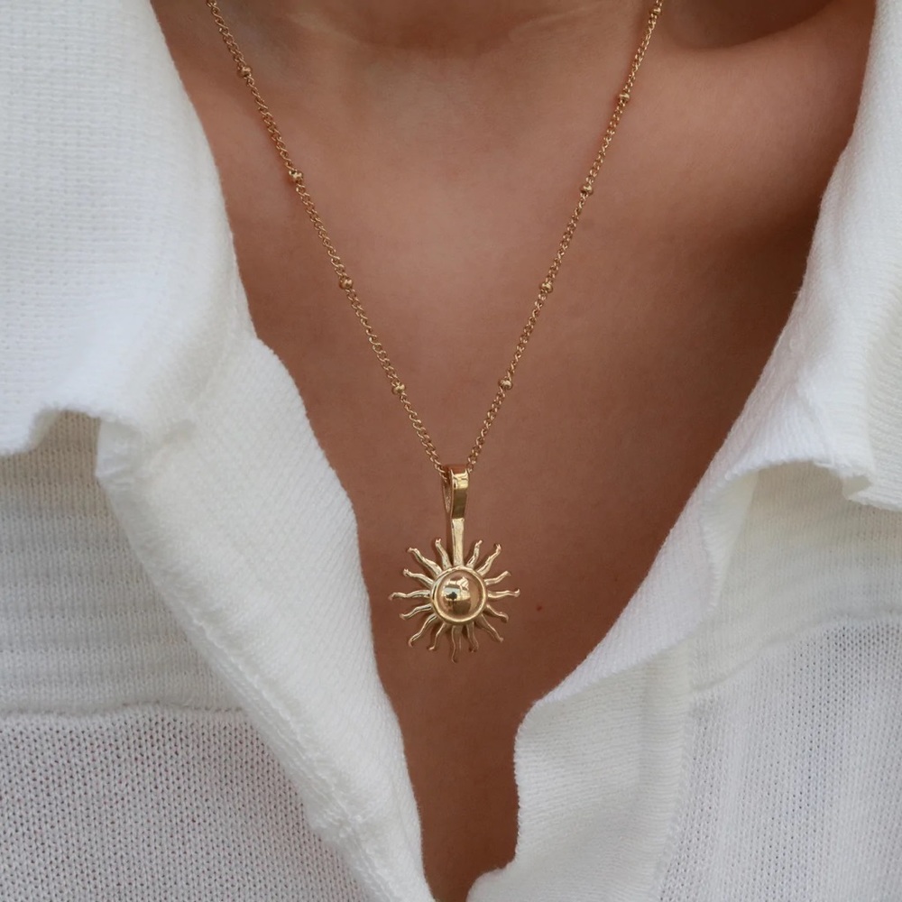 NWT Madewell Sun pendant necklace
